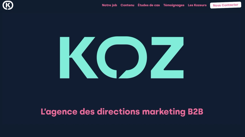Refonte Agence Koz